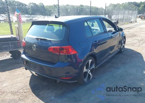 2015 Volkswagen Golf Gti 2.0T S 4-Door z USA, uszkodzony, nr VIN 3VW5T7AUXFM086752